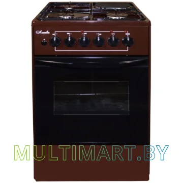 Плита газоэлектрическая Лысьва ЭГ 1/3г01-2у (коричневый)